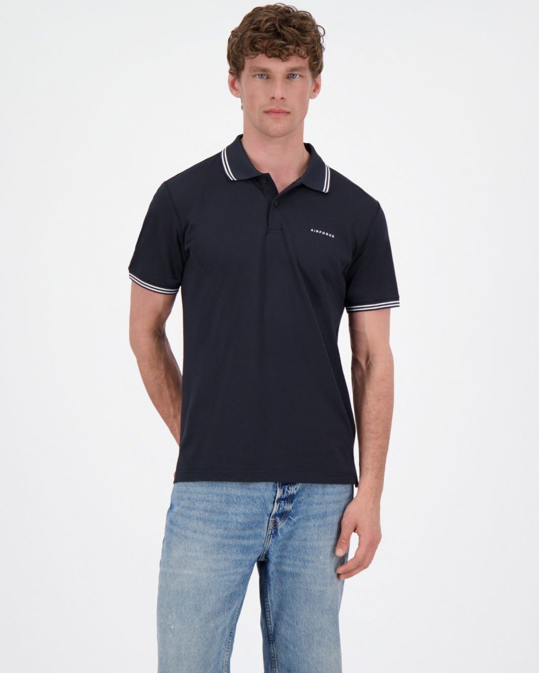 Dark Navy Blue//White