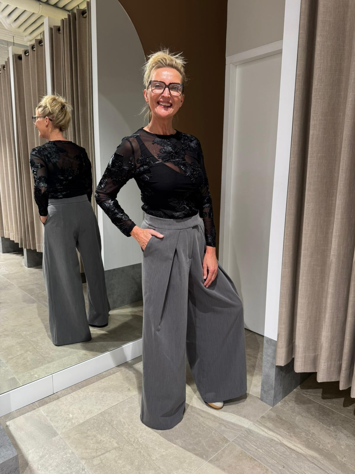 Ambika Pantalon Kevser - Grey