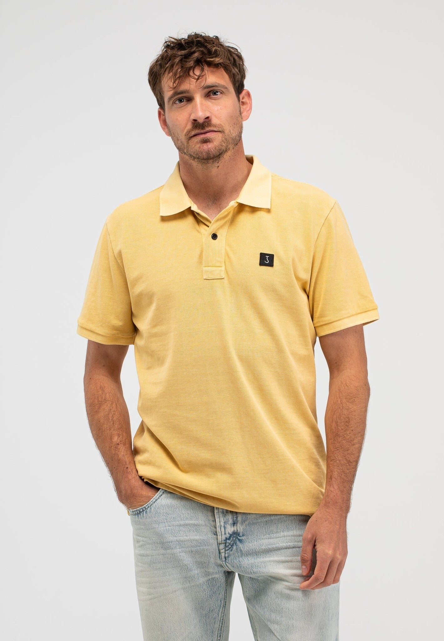 Butcher Of Blue Polo Army Pique M2512014 - 407 Austin Yello