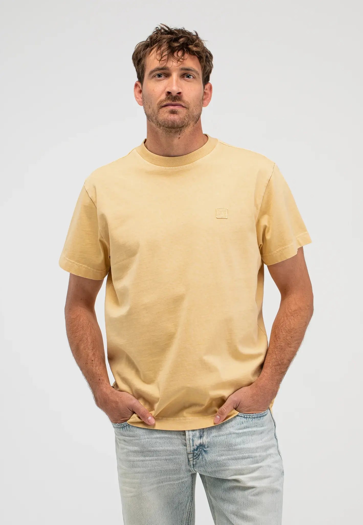 Butcher Of Blue T-Shirt Army Loose M2512013 - 407 Austin Yello