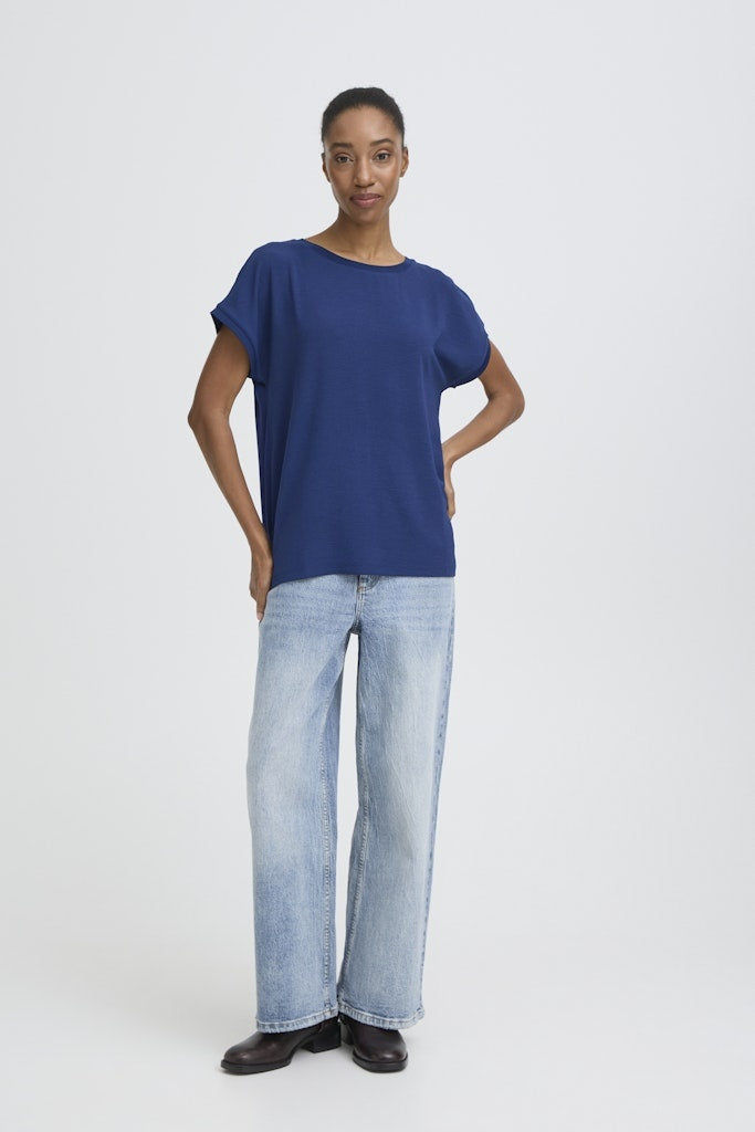 B.Young T-Shirt 20816338 BYPANYAX - 193933 Medieval Blue