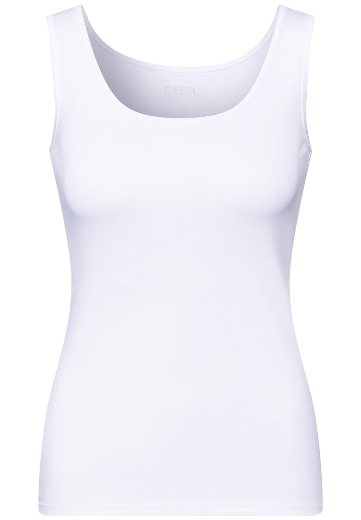 Cecil Basic Top B322820 - White