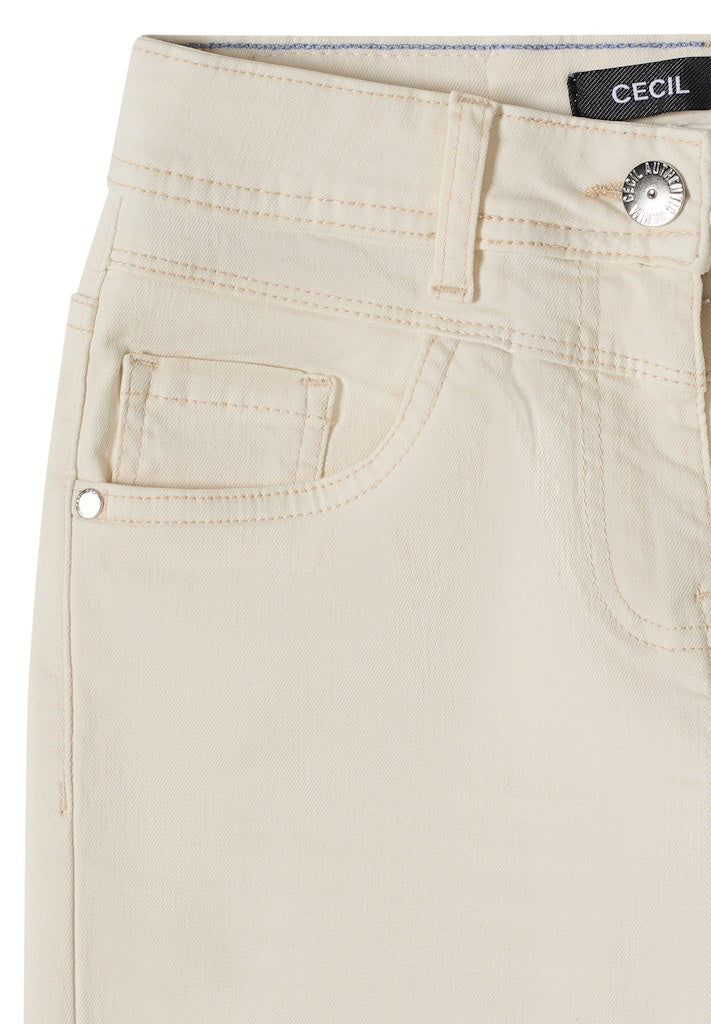 Cecil Jeans Toronto Bootcut 380158 - 16504 Pearl Beige
