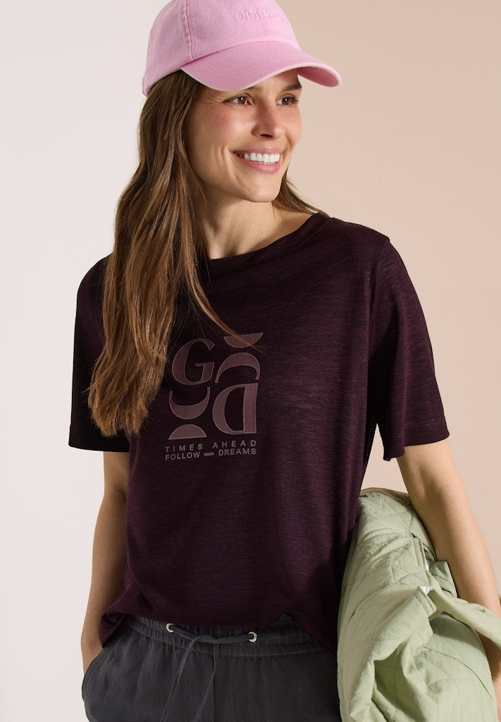 Cecil Shirt 324469 - 37309 Rich Burgundy