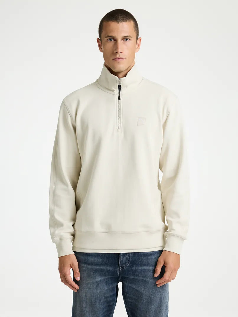 Chasin Zip-Up Trui Ryder 41140001 - E11 Off White