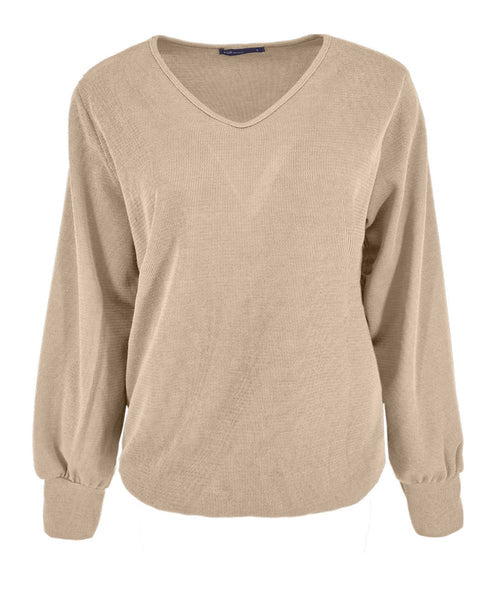 FOS Fashion Top Rib 7661 Bella - 220 Beige