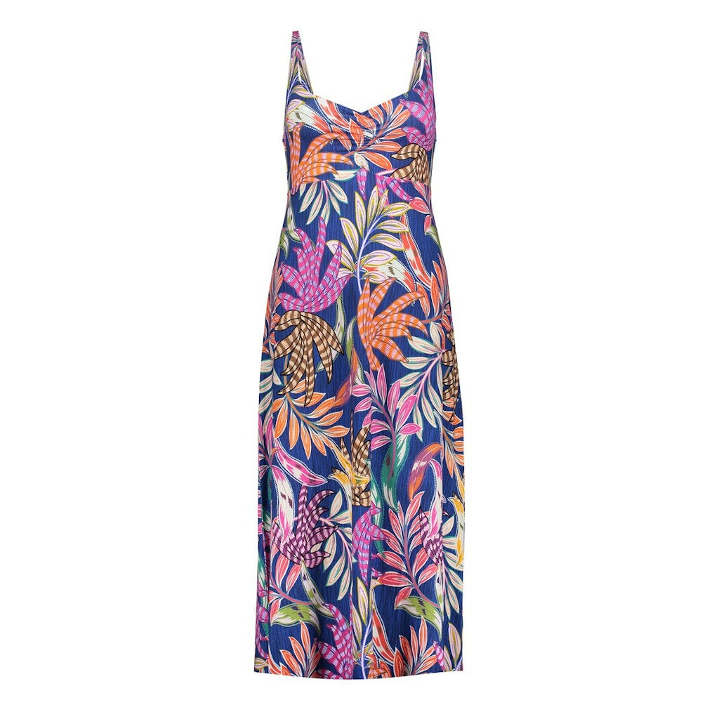 Geisha Jurk NOËLLE 67151-60 Blue/Fuchsia