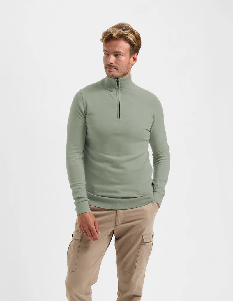 Half-Zip Trui 19480 - 60021 Leaf Green