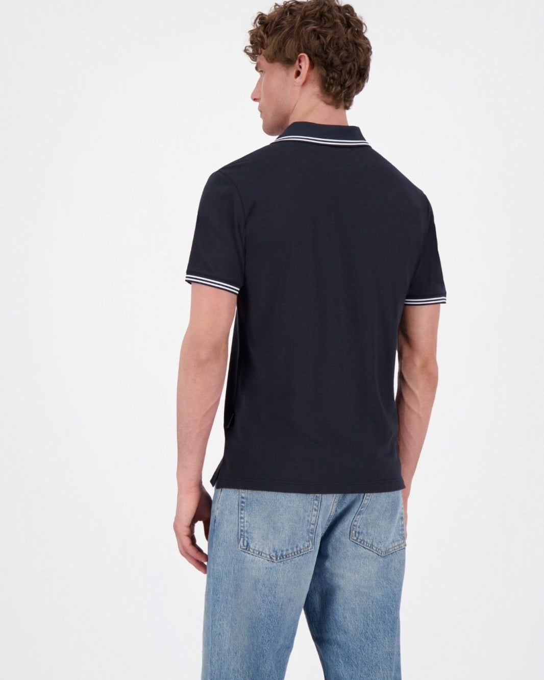 Dark Navy Blue//White