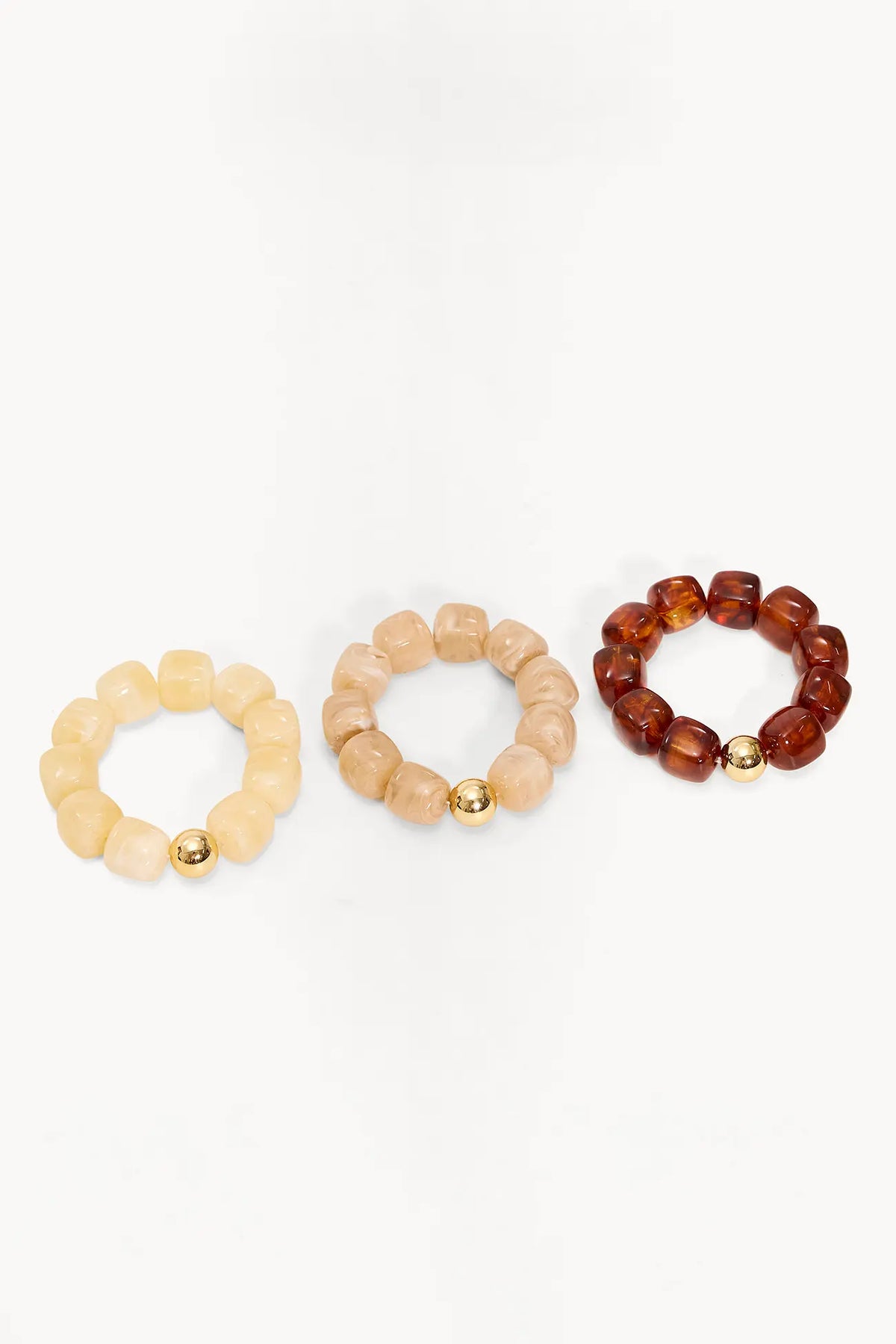 Loavies Armbanden 3-Pack - When You Call - Beige