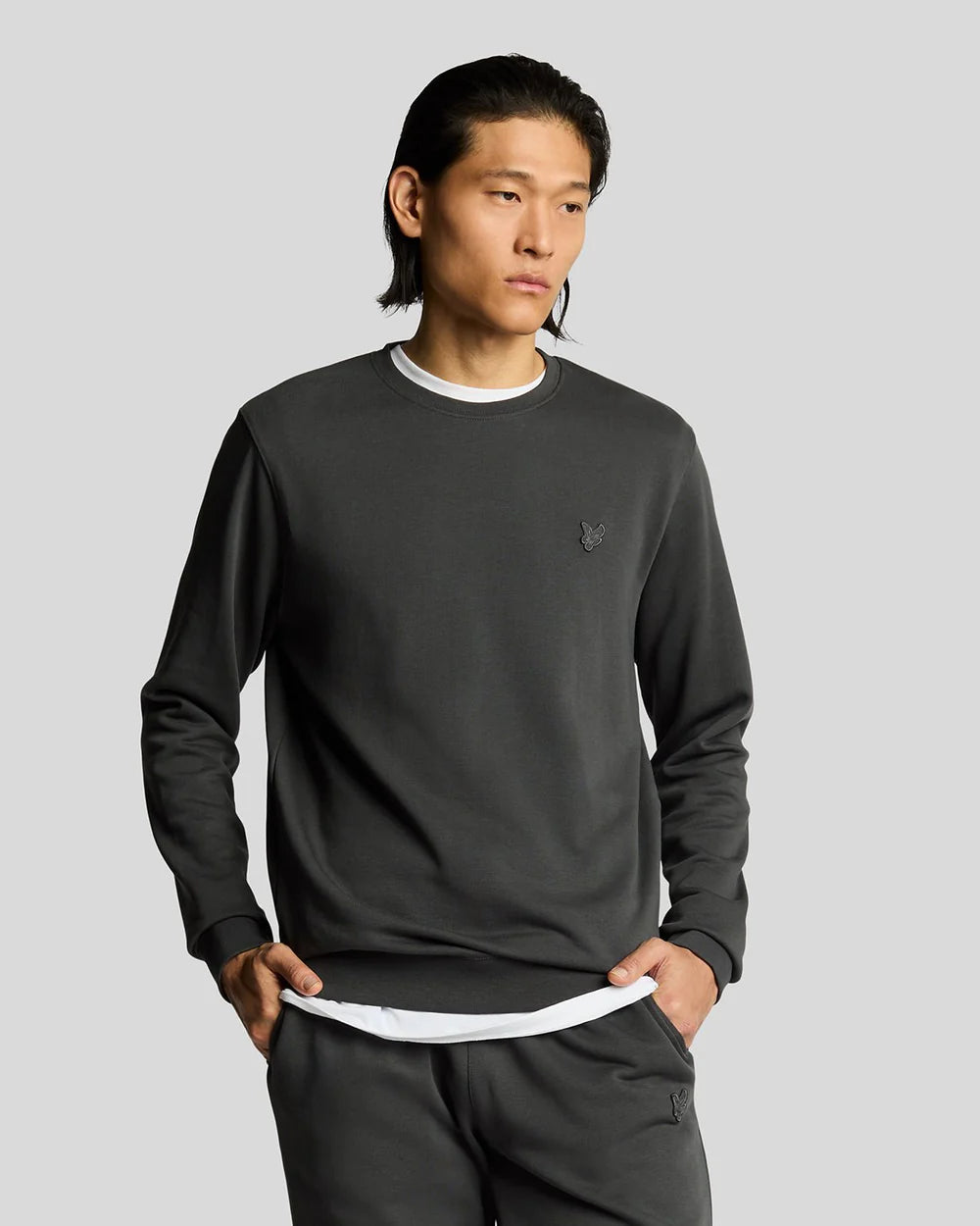 Lyle & Scott Trui ML2255TONT - Gunmetal