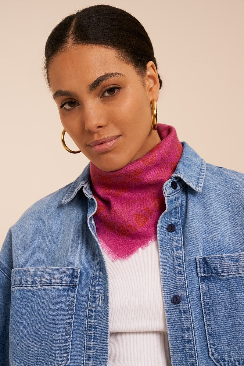 My Jewellery Sjaal MJ16505-0800 - Pink Red