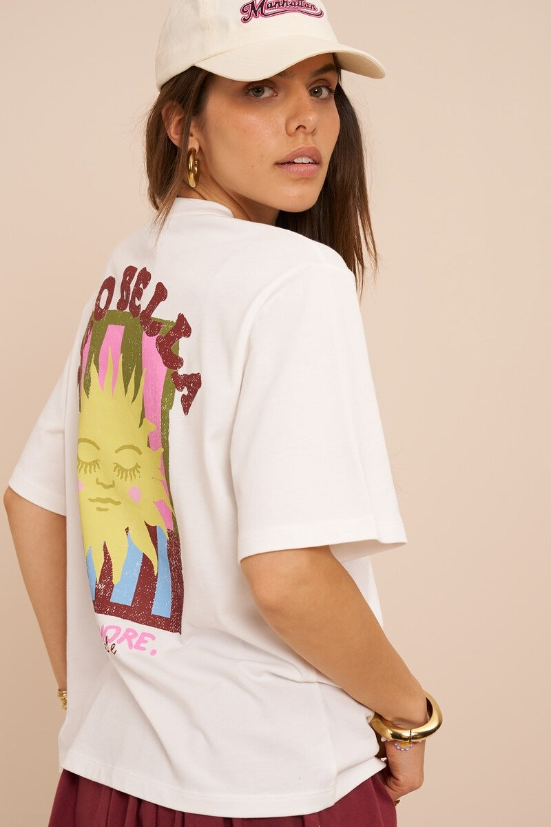 My Jewellery T-shirt Ciao Bella MJ16281-0900 - Wit