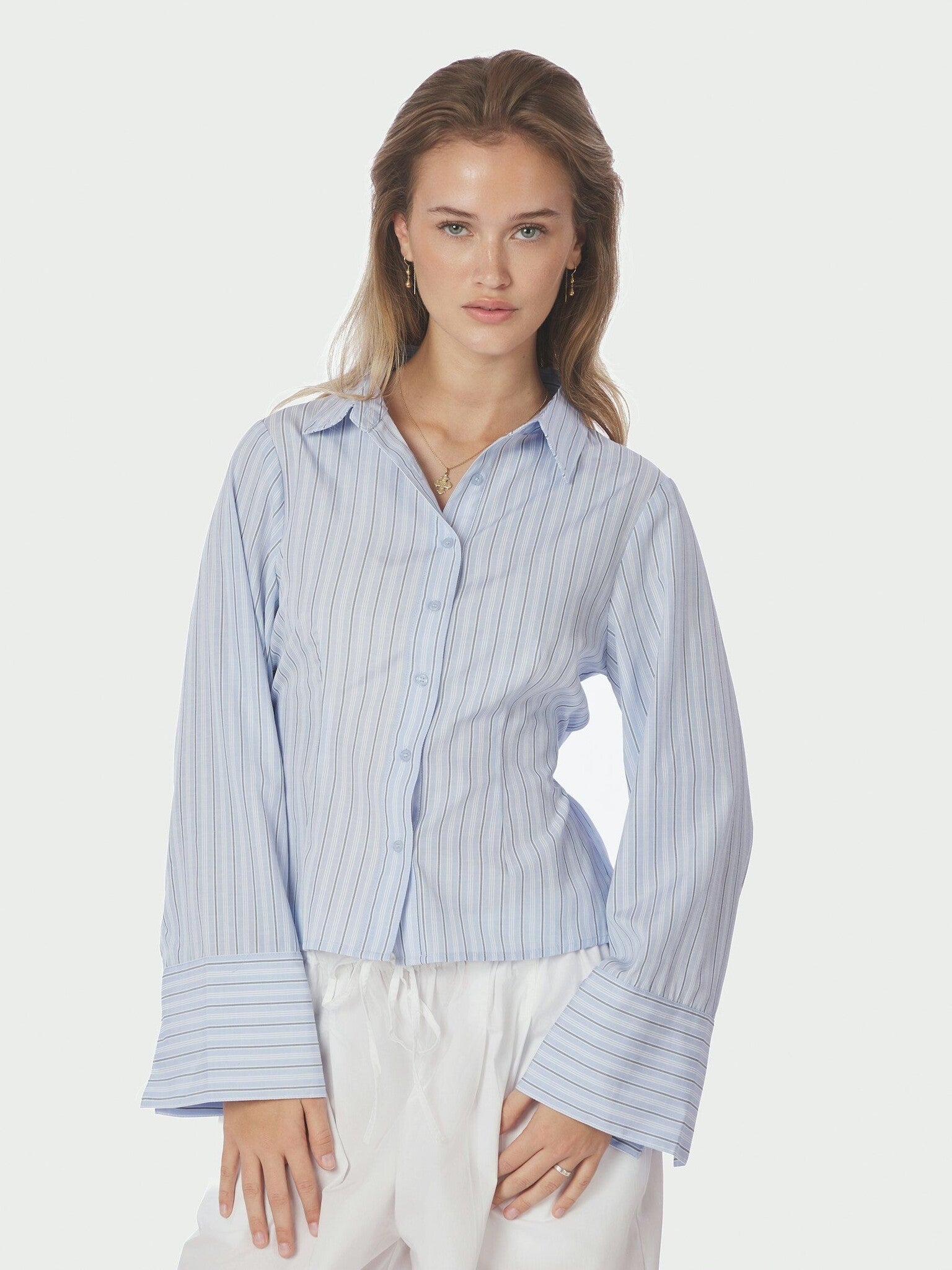 Neo noir Blouse Clarida 168388 - 145 Light Blue