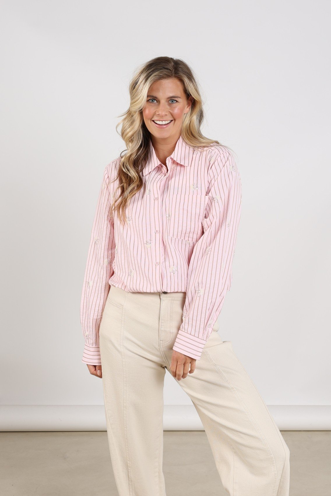 NUKUS Blouse Nowi NKS02162 - 30 blush