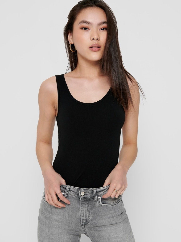 Only Tanktop ONLLIVE 15095808 - Black