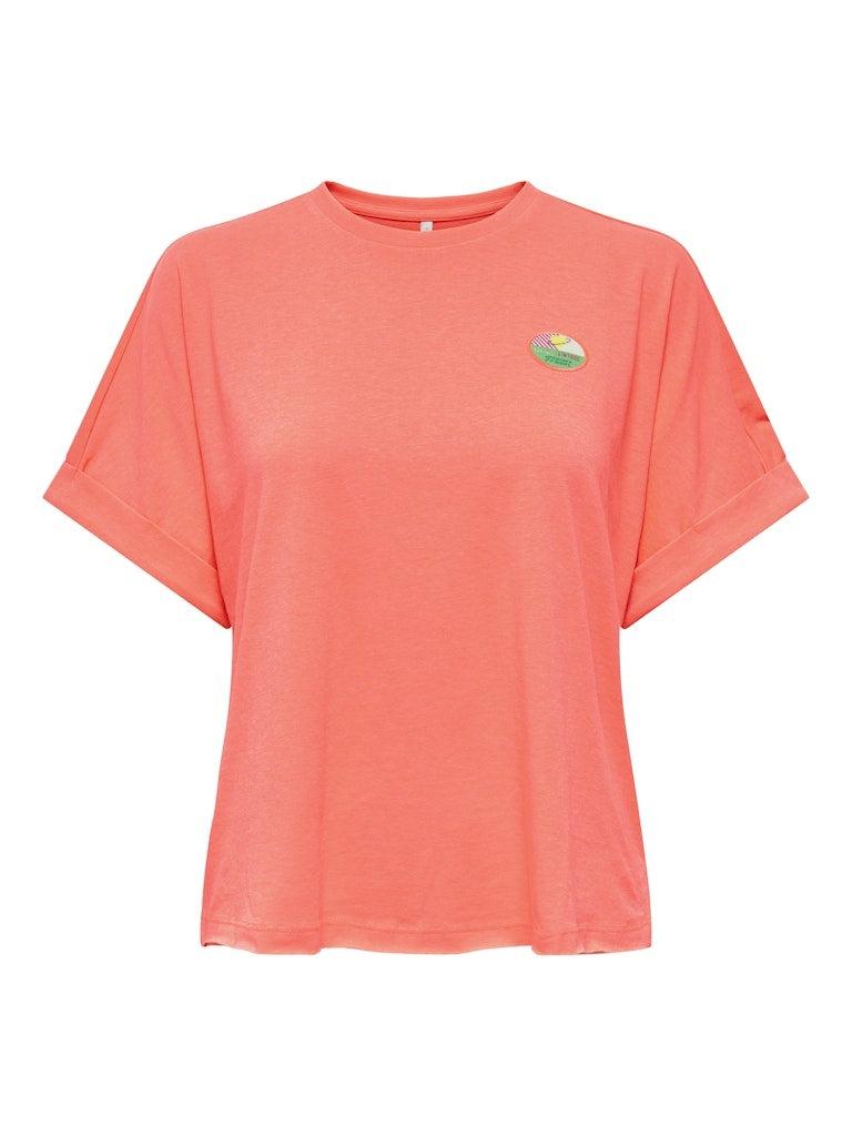 Only Top ONLMINNA 15378313 - Fiery Coral