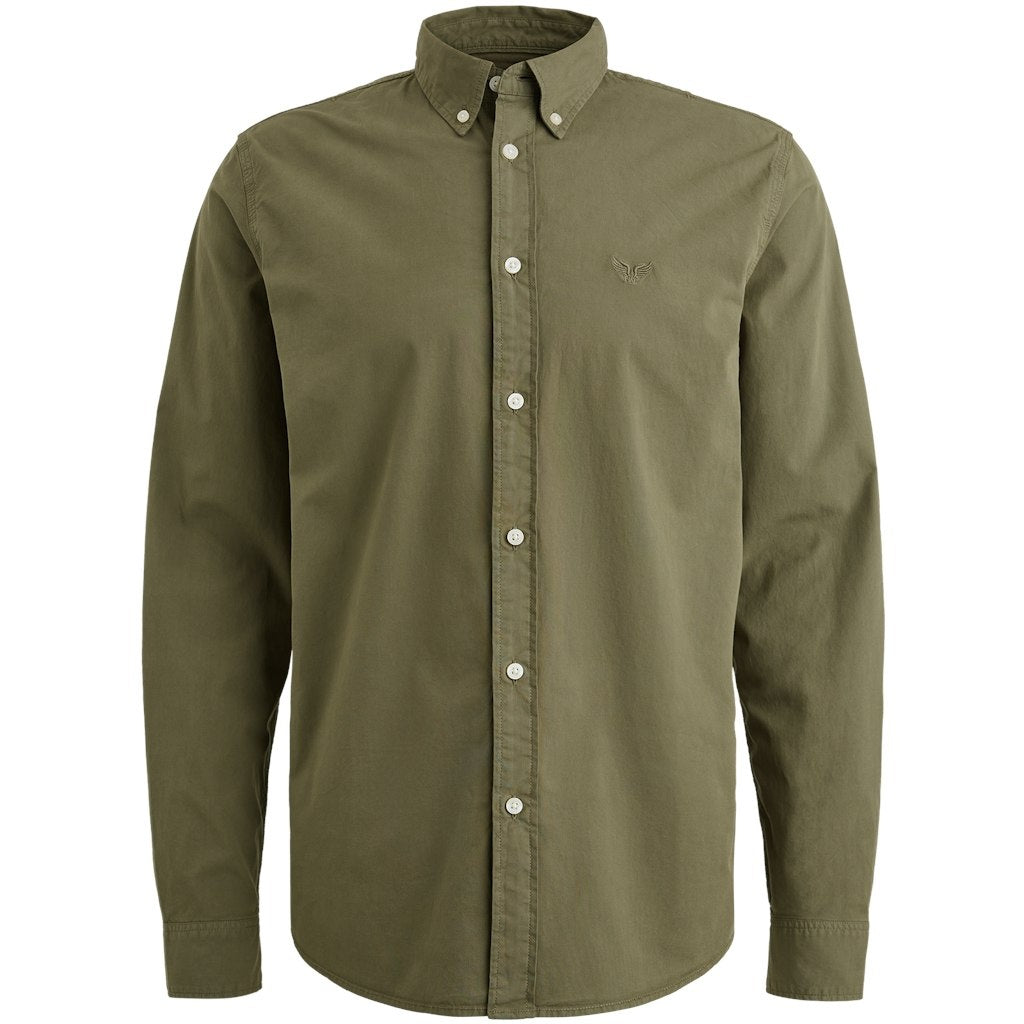 PME Legend Overhemd Met Lange Mouw PSI000044 - 6414 Dusty Olive