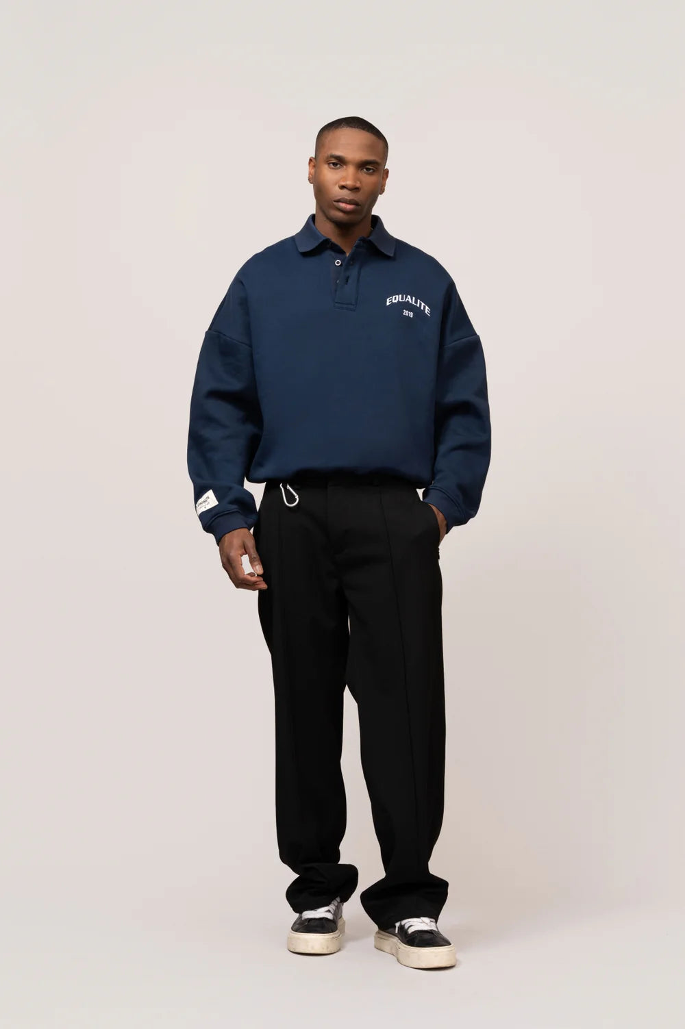 Polo Sweater EQ.25.8.13.23.319 - 319 Navy/Off White