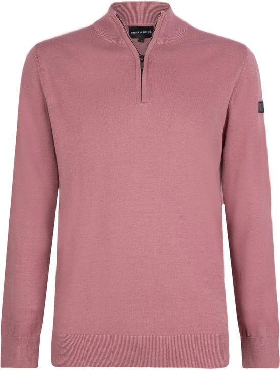 Presly & Sun Half-Zip Pullover PS_Lewis - Lila