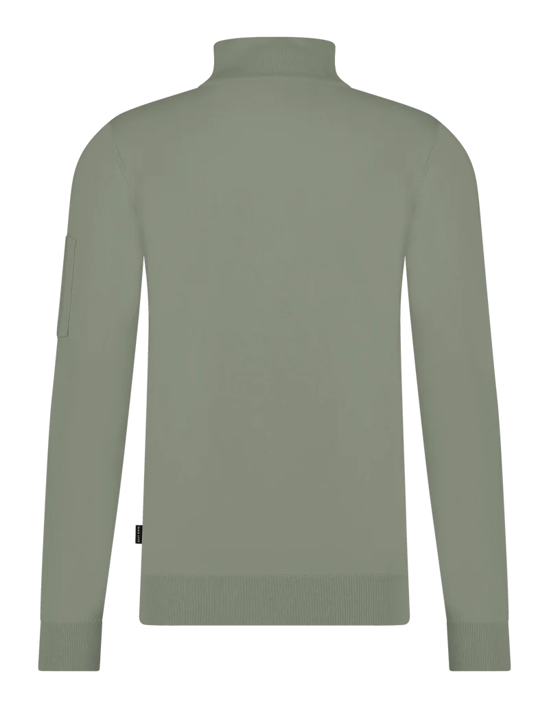 SAINT STEVE Half-Zip Trui 210160 - 60021 Leaf Green