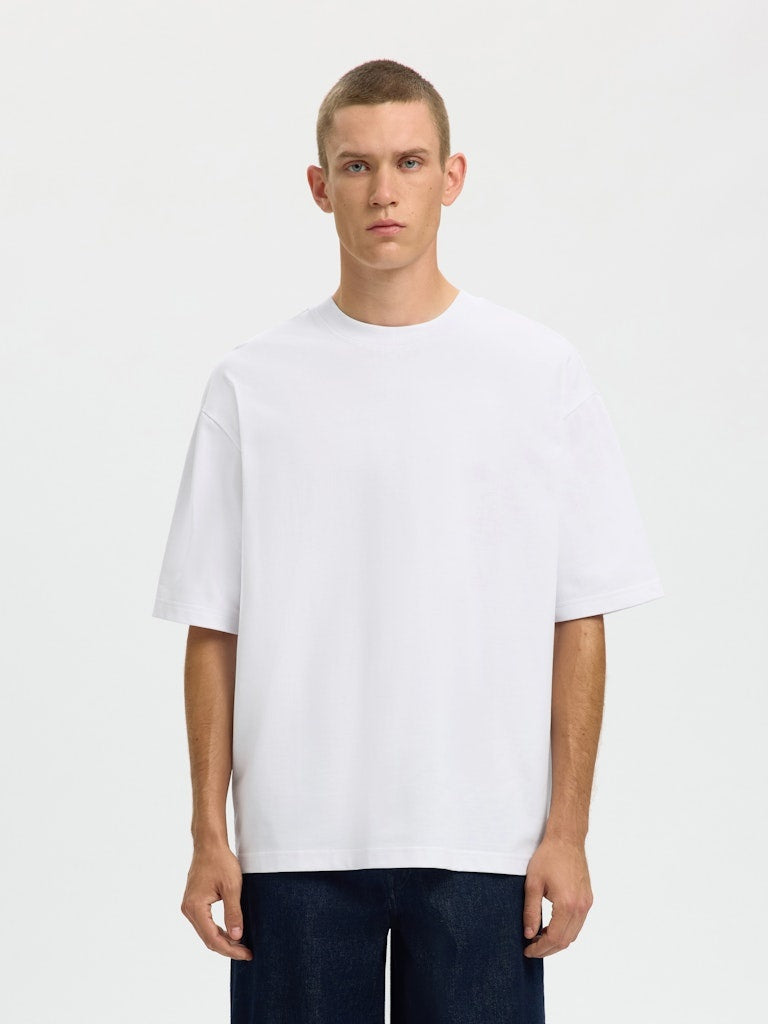 Selected Homme T-shirt 16100130 - Bright White
