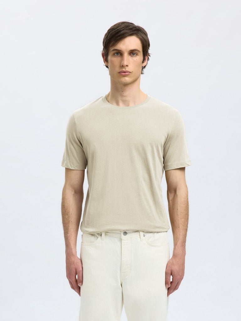 selected T-Shirt 16087842 - Oatmeal