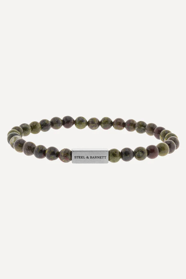 Steel & Barnett Armband Kralen SBNN/004 - Dragon Blood