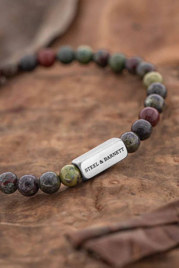 Steel & Barnett Armband SBNN/004 - Dragon Blood