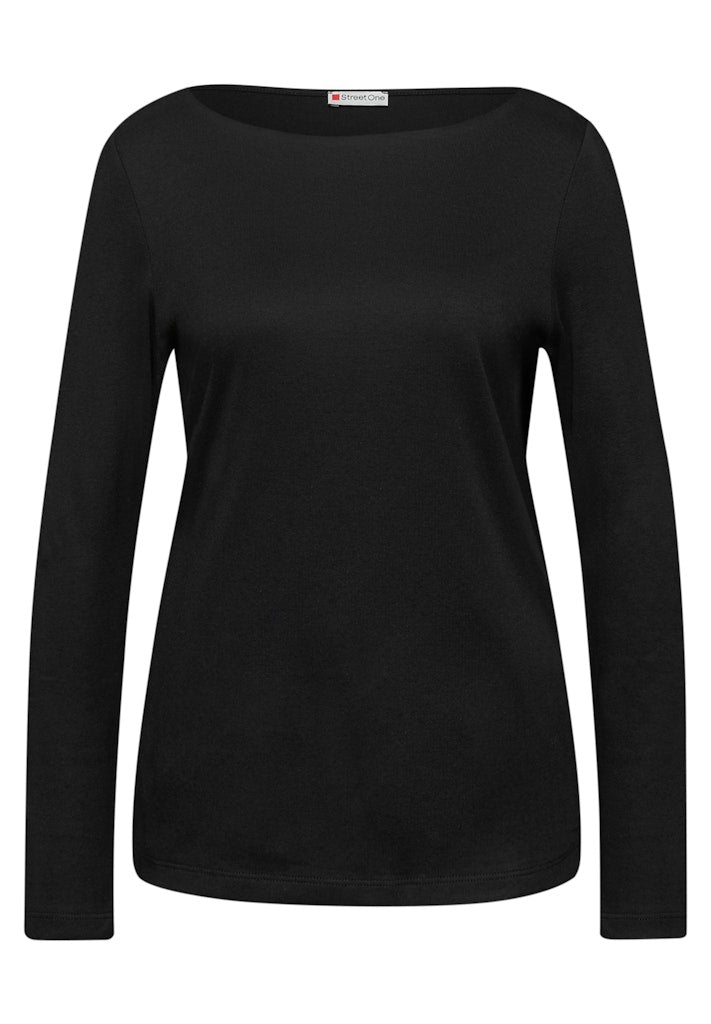 Street one Longsleeve Style QR New Lanea - 10001 Black