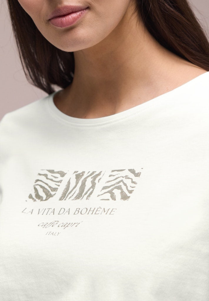 Street One T - Shirt 325088 - 20108 Off White