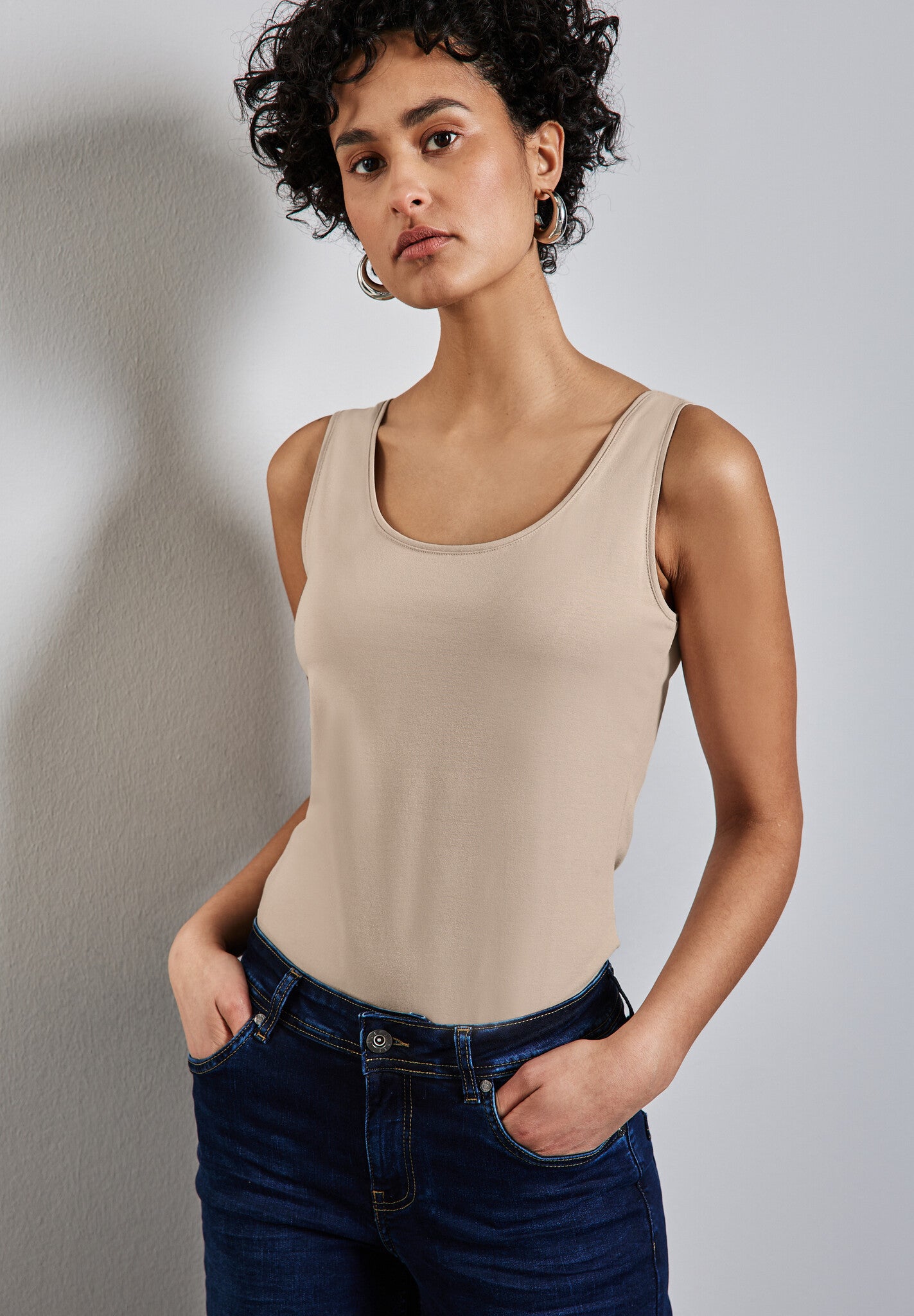 Street One Top A322896 - 16667 Cotton Beige