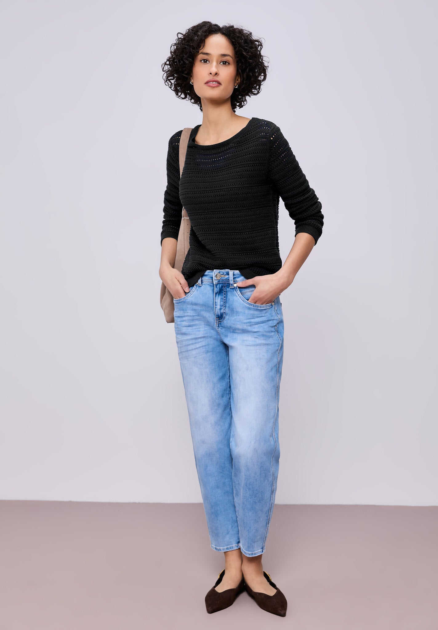 Street One Trui A303820 - 17502 Shadowed Navy