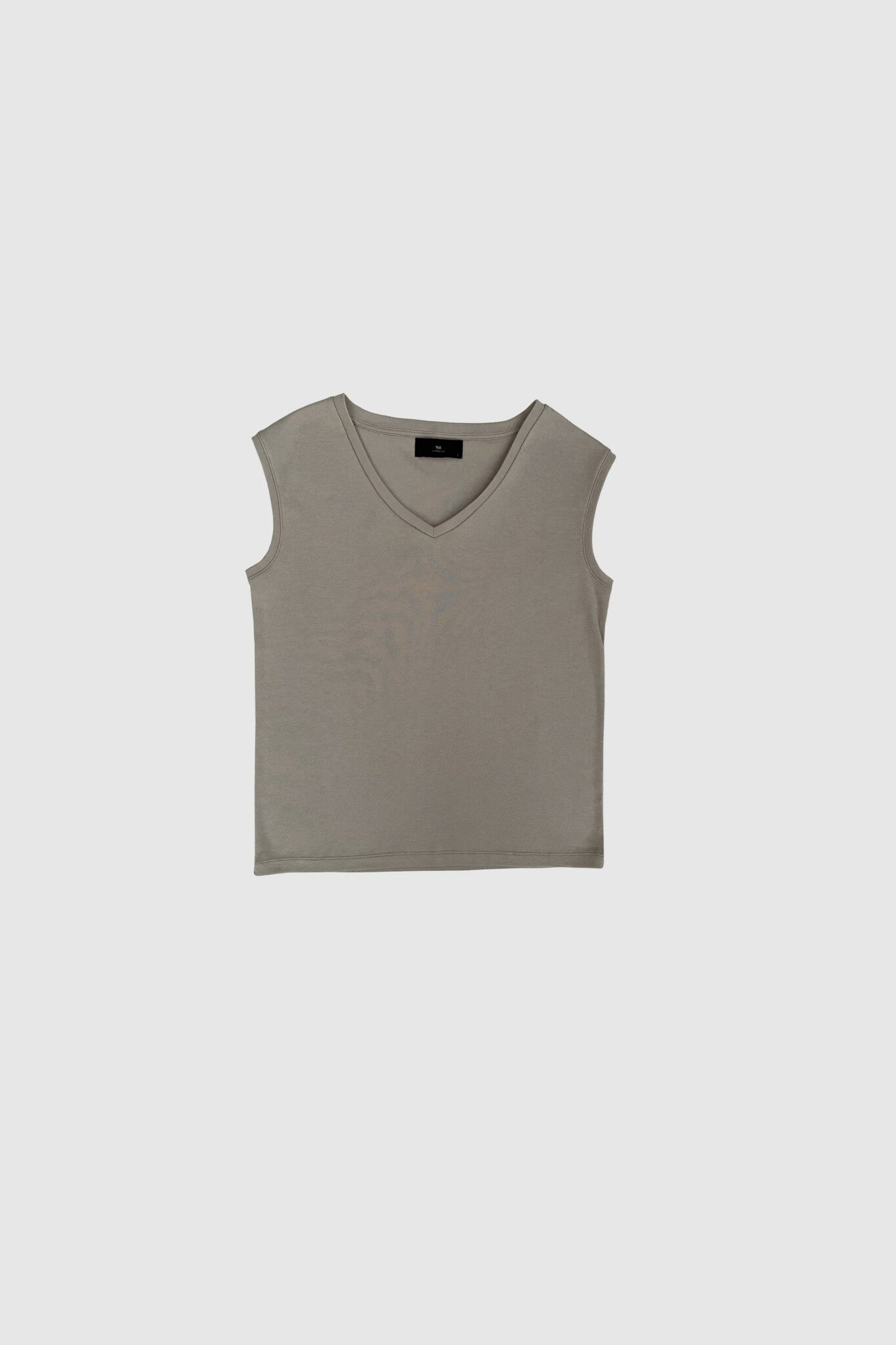 Withblack Mouwloos T-shirt WBLCOMO 00001701 - Grey Sand Gd