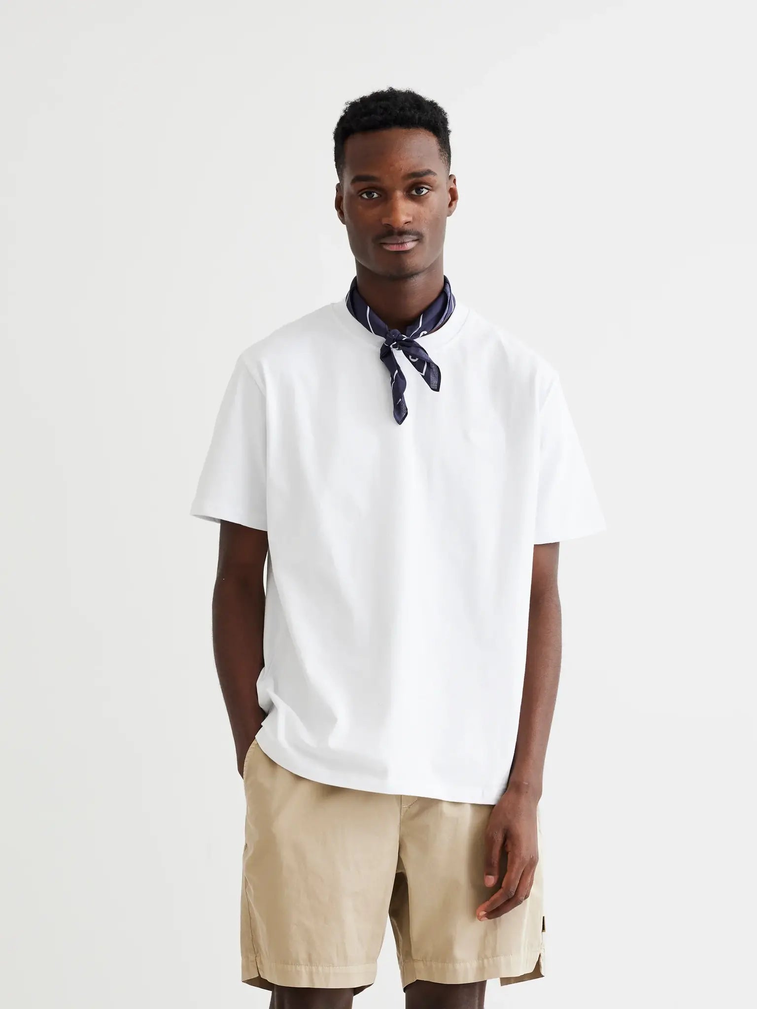 Woodbird T-shirt Oversized 2100-430 Basic - Wit