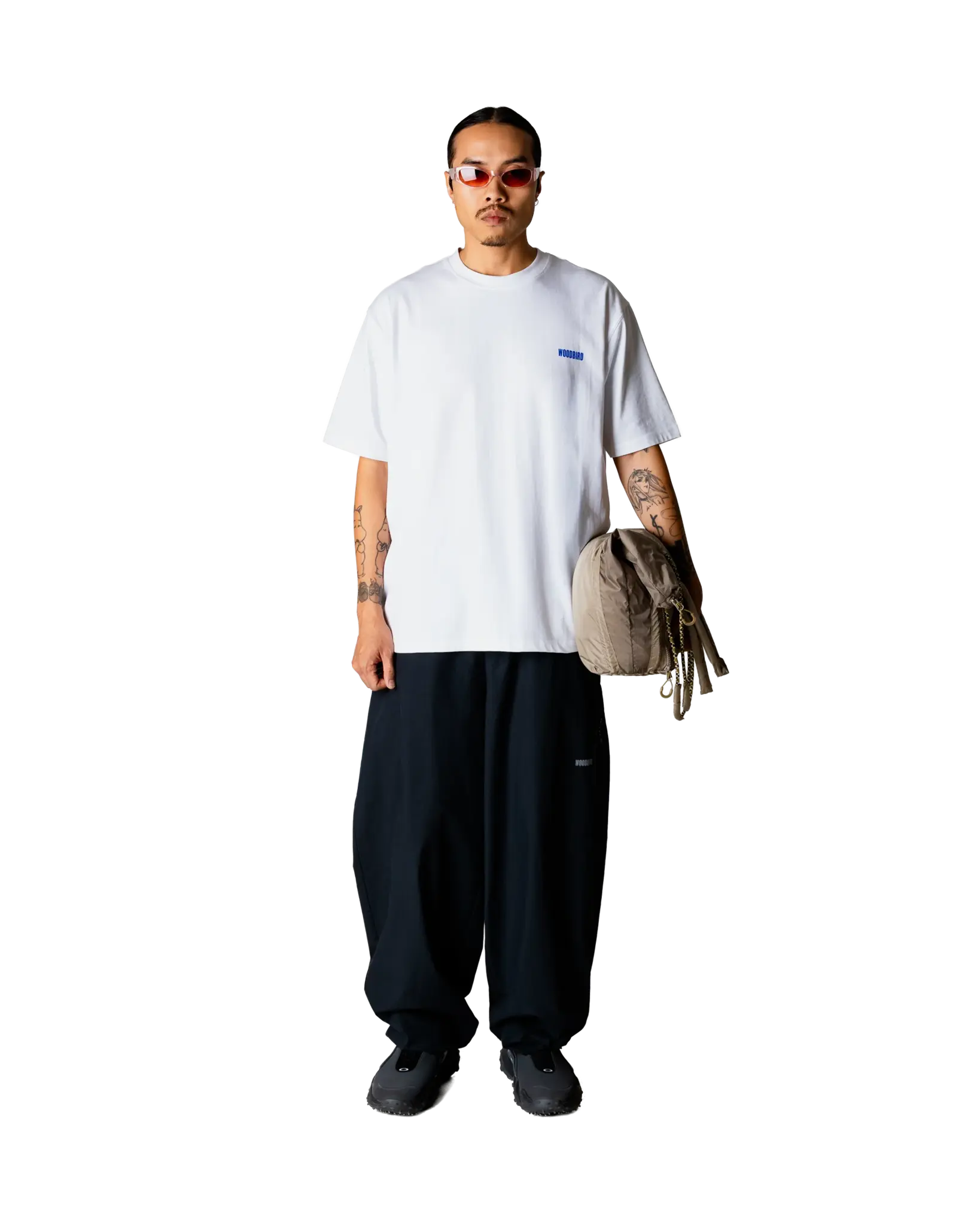 Woodbird T-Shirt WBBaine Sea 2616-401 - White