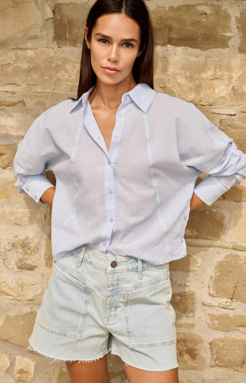 Yaya Blouse 01-201214-604 - 99073 Light Blue