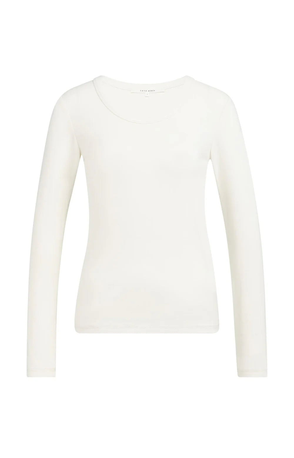 Yaya Top Lange Mouwen 01-719082-602 - Off White