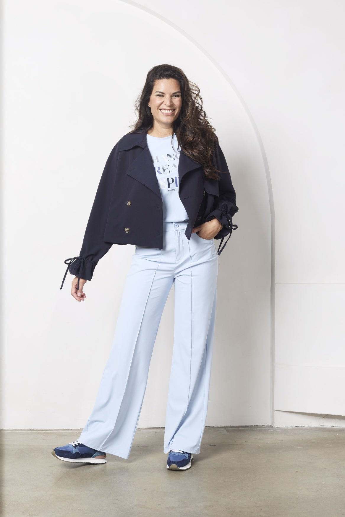 Zoso T-Shirt 261Claire - 0850 Light Blue
