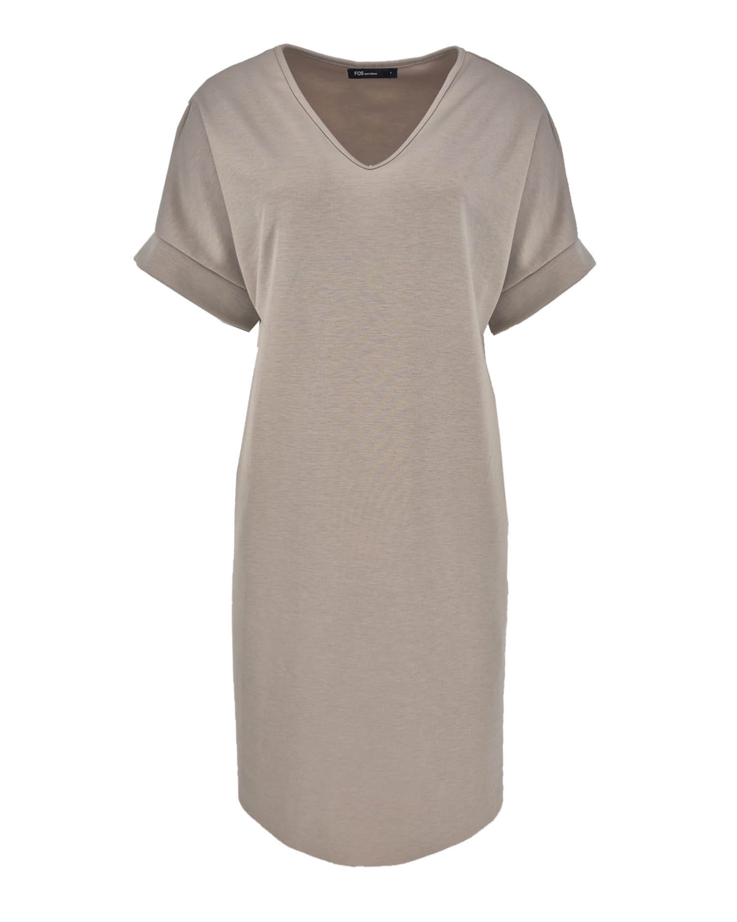 7710_220_21_Jurk - Danielle Uni Beige_629
