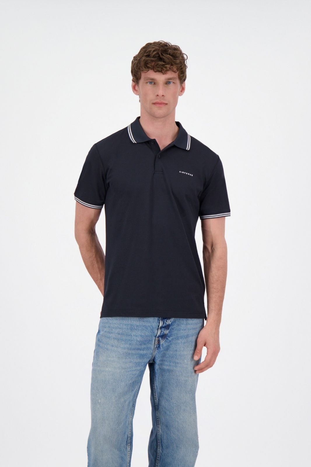 Dark Navy Blue//White
