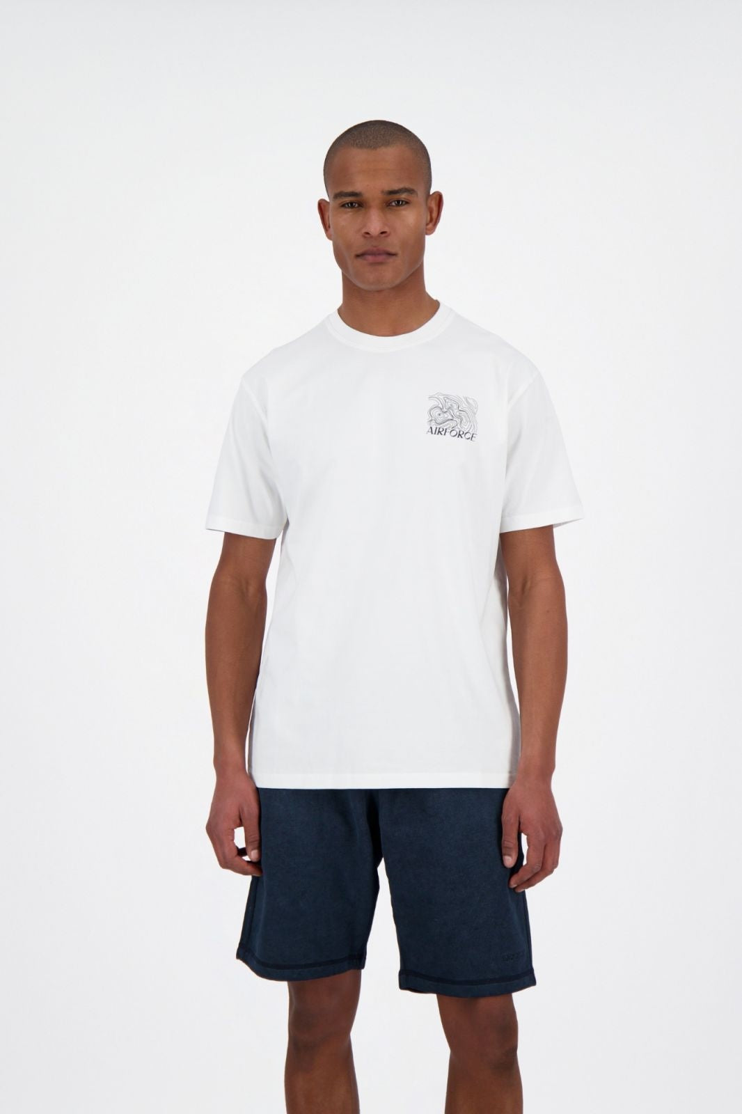 Airforce T-shirt ALTITUDE GEM1287 -  White\True Black