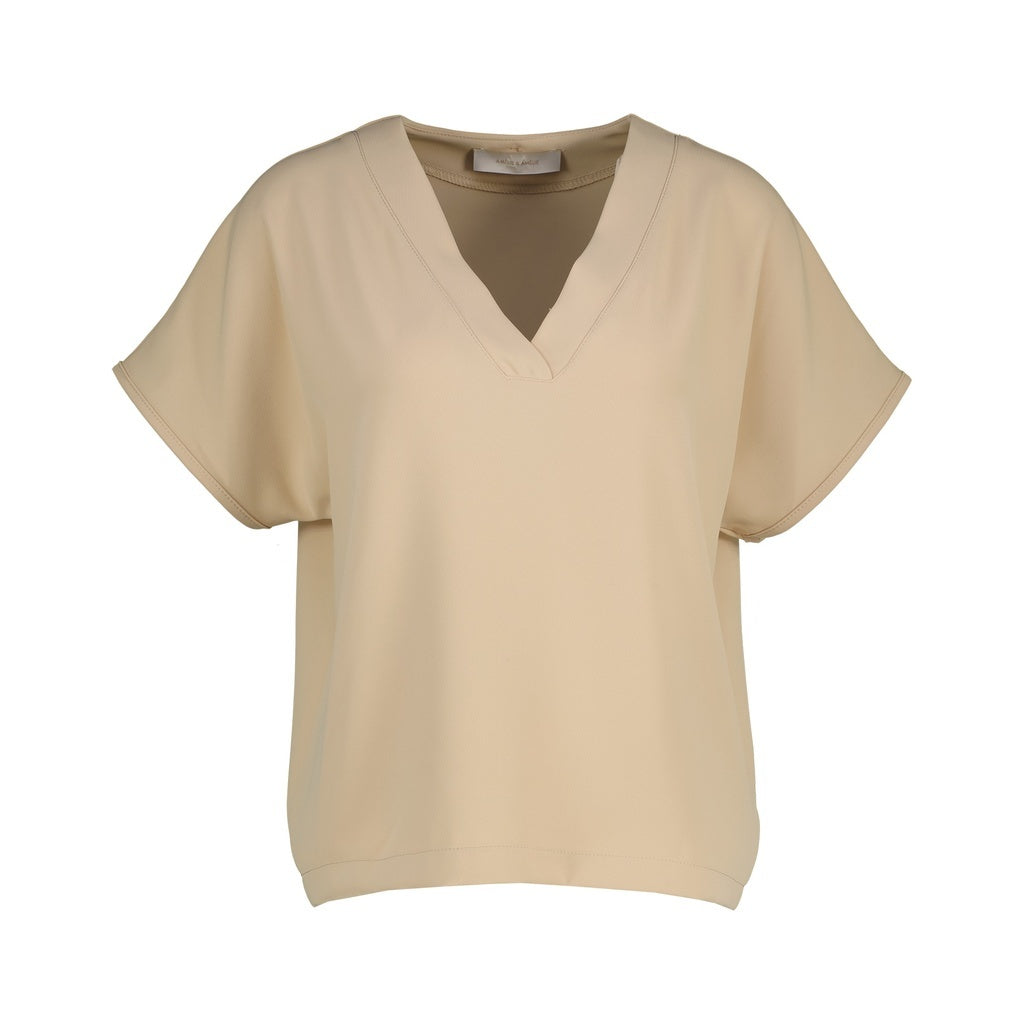 Amélie & Amélie T-shirt Jill B510SET14 - Butter