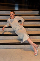 Amélie & Amélie Top Ines A610 - OffWhite/Beige