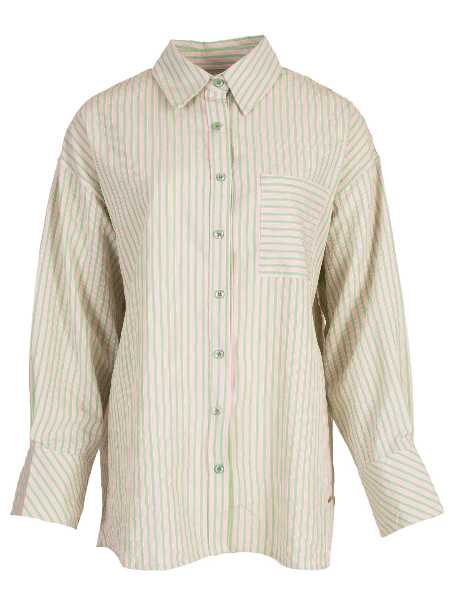 Azzurro Blouse A-93259 - Green