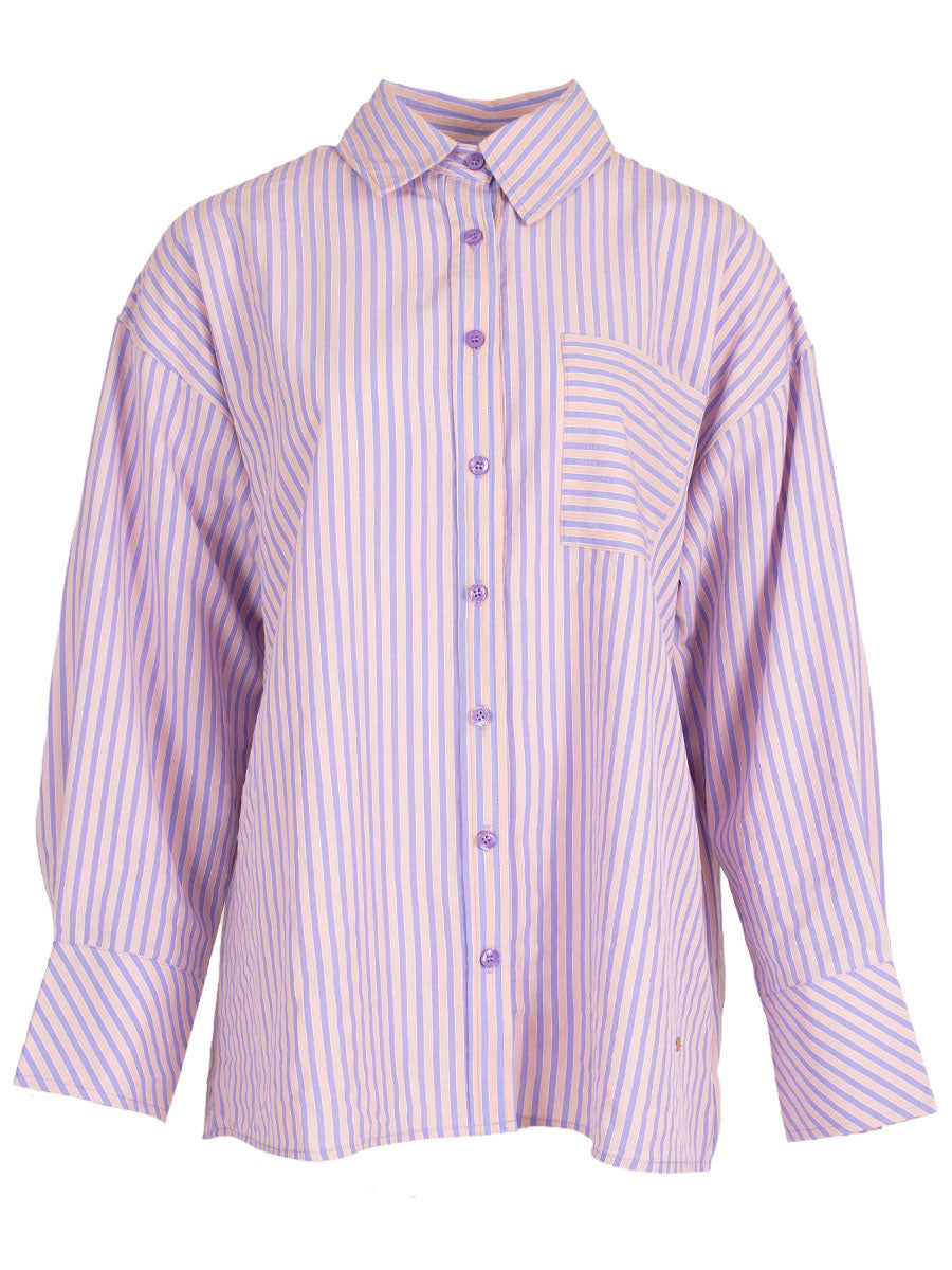 Azzurro Blouse A-93259 - Purple