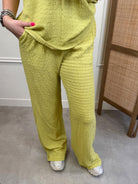 Azzurro Broek A-9615 - Green