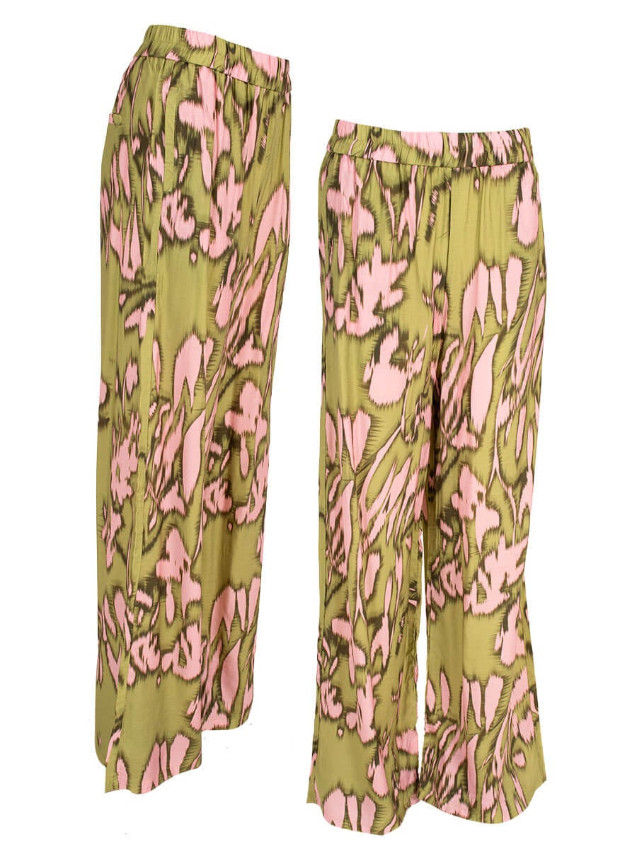 Azzurro Broek A-97128 - Green