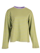 Azzurro Longsleeve Top A-9974 - Green/Lilac