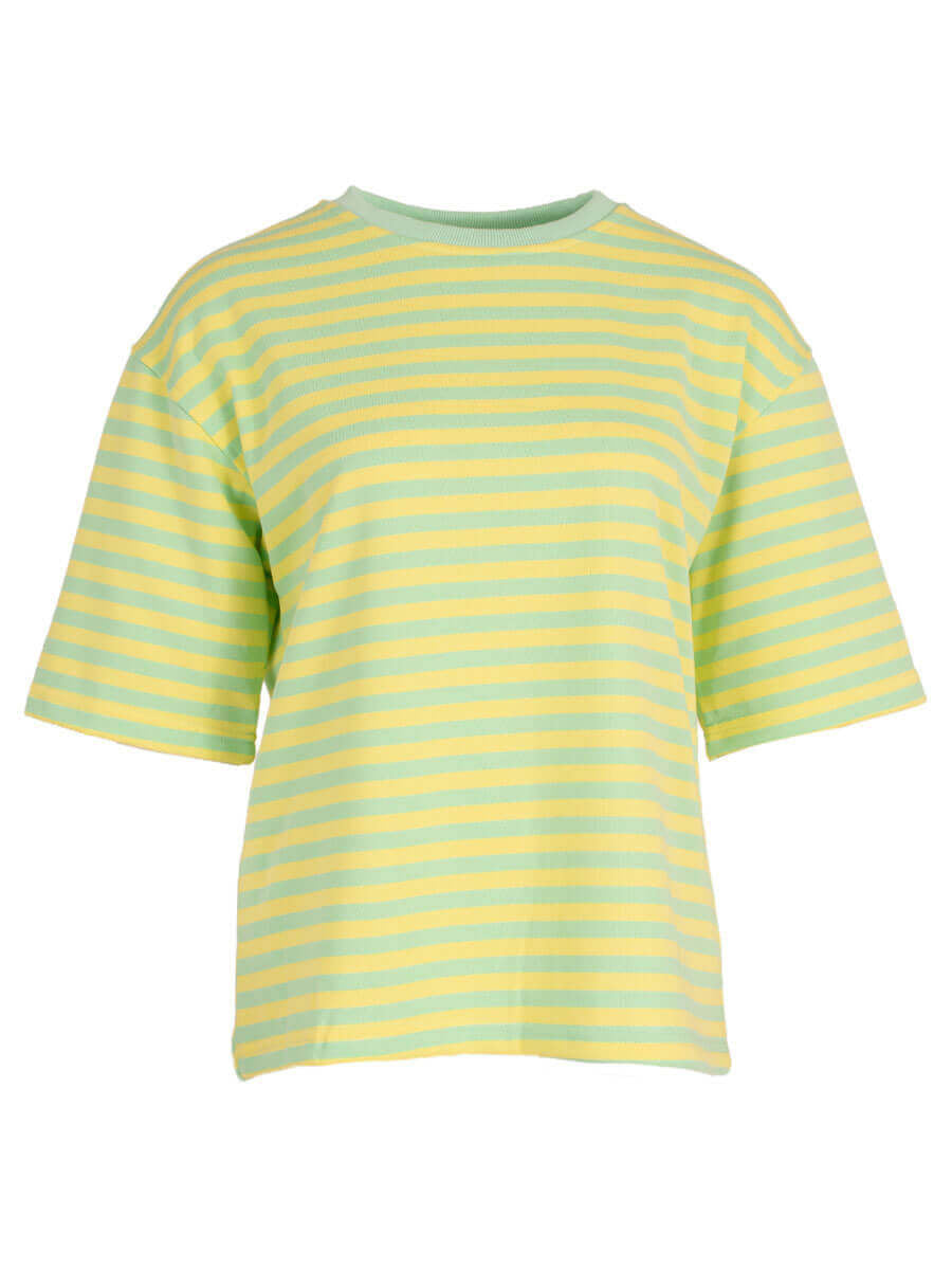 Azzurro Sweatshirt A-9170- Yellow/Mint